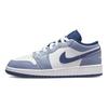 Детские кроссовки Air 1 Low GS Ashen Slate Blue Mystic-Navy White 553560-414