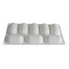 Oval Cheesecake Mold Silicone Mousse Cake Baking Mould Candy Jelly Maker Tool Pillow Shape Cheesecake DIY Tool