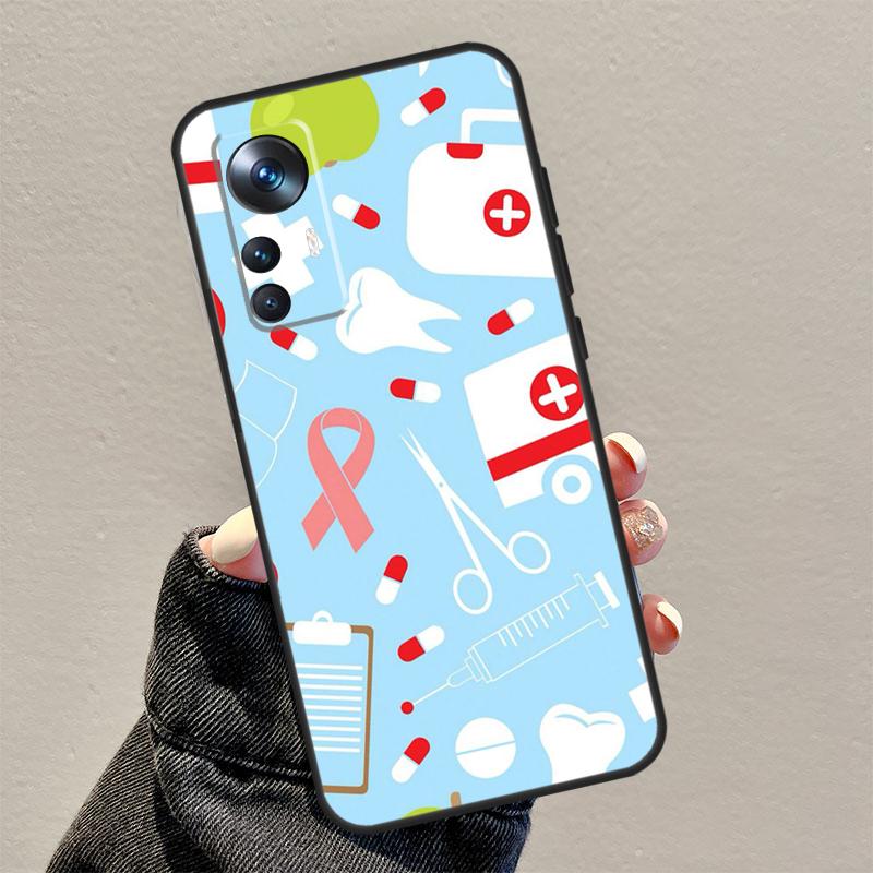 Чехол для телефона Xiaomi 15 Ultra 13 14 11T 12T 13T 14T Pro, Повер для POCO F7 F6 F5 X3 X5 X6 X7 Pro, с рисунком "Стоматолог, Зубной врач, Медсестра"