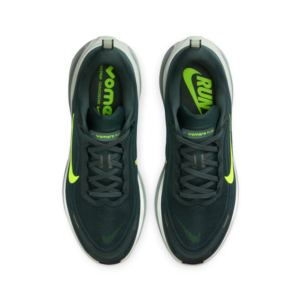 Nike Мужские беговые кроссовки Vomero Plus Зеленые HV8150-300