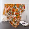 Korean Style Luxury Printed Large Square Scarf For Women