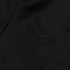 adidas Спина Классические три полоски Молния Куртка с капюшоном Мужская Черная DZ7404