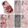 Beautiful Rose Bling Picture Phone Case For Xiaomi Mi A2 8 9 SE Note 10 10T 11 12 Lite 9T 11T 12S 12T Pro A3 6X 12X Black Cover