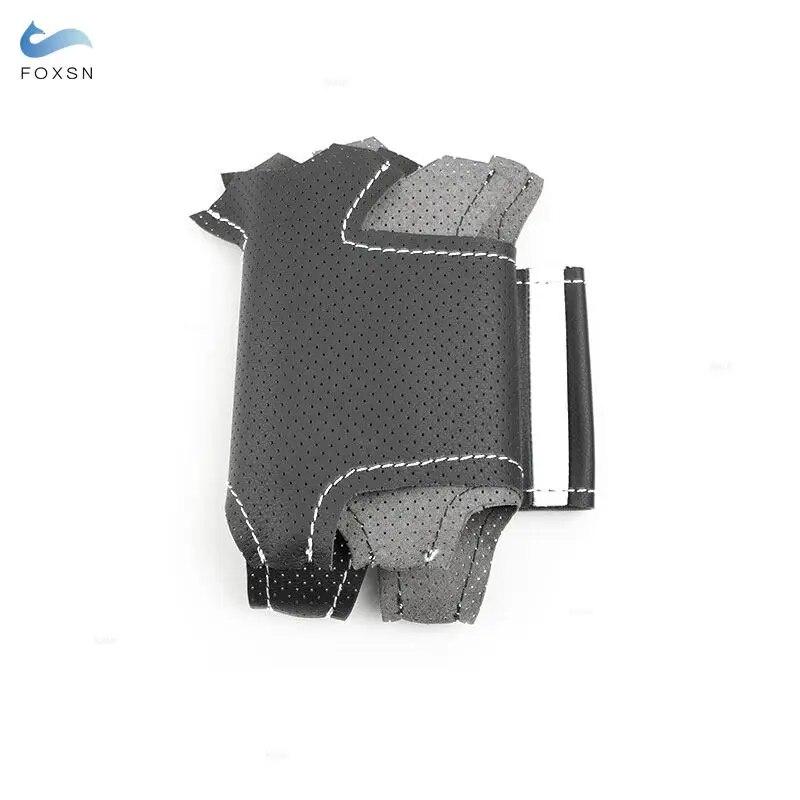 Для Mercedes Benz C CL ES Class W202 W140 C140 W210 W124 1994 1995 салон автомобиля чехол на руль перфорированная кожаная отделка