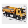 1:50-масштабная модель самосвала из качественного сплава с откатным механизмом, модель инженерного транспортера, имитация звука и света, игрушки для автомобилей