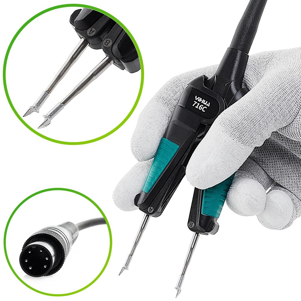 Yihua 982D-Iii Soldering Station For 210 Hotends + Thermotweezers