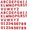 72 шт. Цветные вышитые нашивки с алфавитом A-Z 0-9 Тканевая аппликация Клеевые нашивки для пришивания утюгом Ручная вышивка Значок
