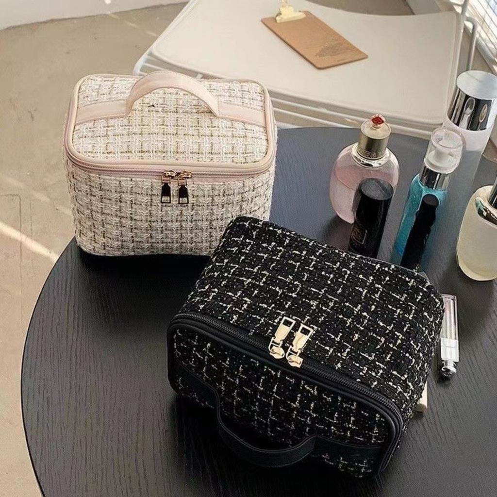 Модная косметичка с привлекательным внешним видом, большая вместительная портативная сумка, сумка для хранения косметики
