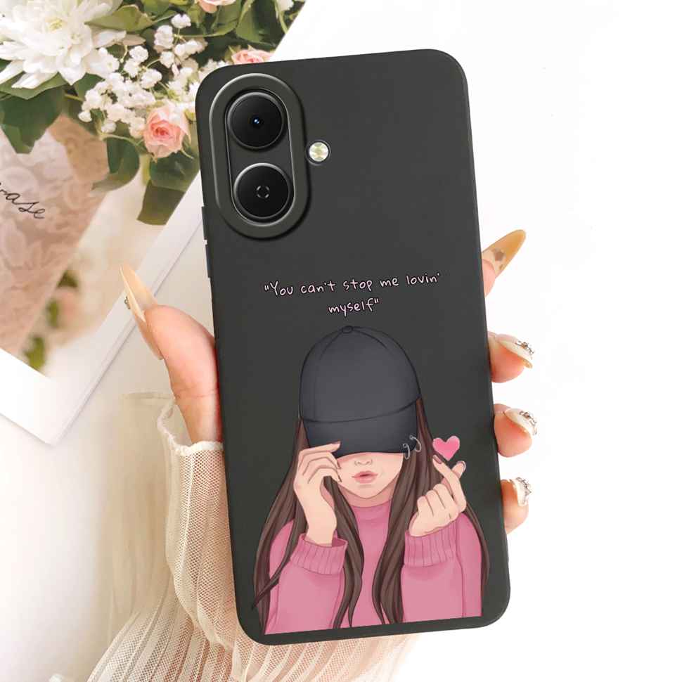 For Tecno Spark Go 2 Case Astronaut Girls Pattern Soft Cases For Tecno Spark Go2 SparkGo2 KM4 Silicon Covers Bumper