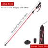 Climbing Stick Folding Aluminum Alloy Ultra Light Ultra Short Retractable Outdoor Walking Stick 5 Section Hiking Walking Stick