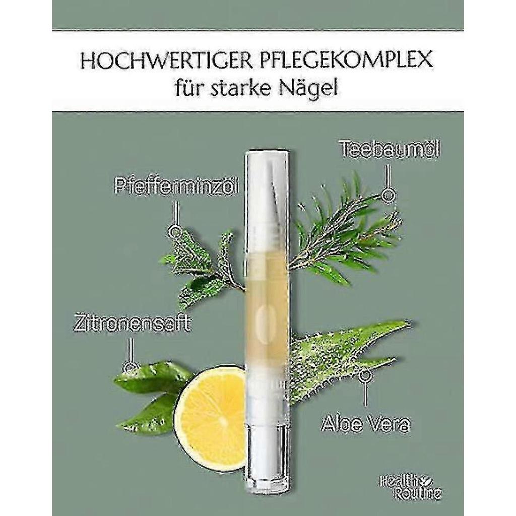 5x Healthroutine Nail Care Pen Cosmetic Nail Fungus Treatment Quick Intensive For Nails With Aloe Vera Tea Tree Oil_c5_y146