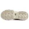 Skechers D'LITES 1.0 Женские Кремово-белые Зеленые Низкие Папины Кроссовки Ткань Кожа Шнуровка Амортизация Износостойкие Легкие 896145-NTGR