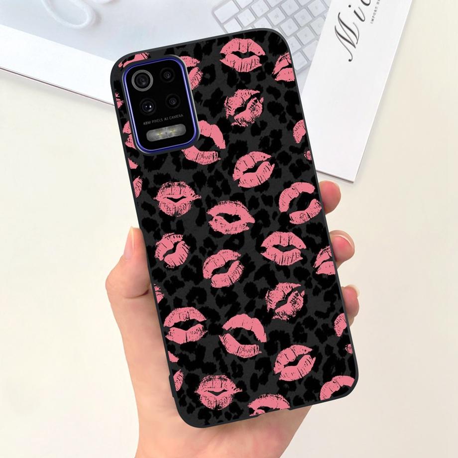Чехол для телефона LG K52 Q52 2020, мягкий матовый силиконовый чехол для LGK52 LGQ52 2020, чехол в готическом стиле, мультяшная задняя крышка, милый узор