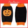 Halloween Small Dog Clothes Pet Sweater Warm Pumpkin Coat For Cute Puppies