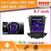 Для Cadillac SRX 2008 2009 2010 - 2012 CarPlay Мультимедийный Видеоплеер Сенсорный Экран Для Tesla Style Android 11 Автомобильное Радио GPS BT