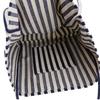 Сумка-ведро Niche Striped из холста для женщин, большая вместительная сумка-тоут в стиле ленивых для поездок на работу, новая тенденция 2025 года, большая сумка для покупок через плечо