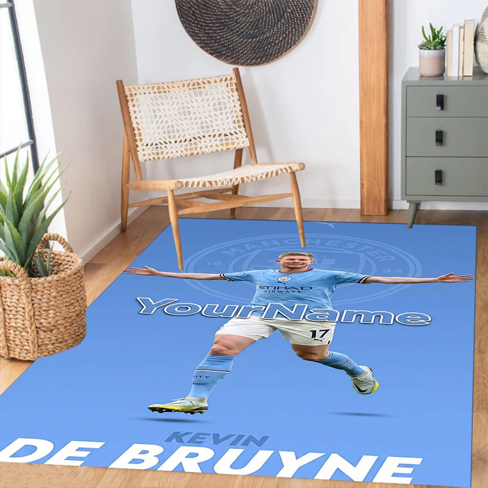 Star Player 1 Personalized Name Floor Mat Design for Foyer Outdoor Entryway Dormitory Antislip Carpet Anime Office Decor