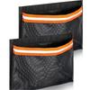 Removable Marine Organizers with Reflective Strips Deck Storage Pouch Boat Storage Mesh Bag  Kayak