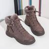 Женские зимние ботинки, новые женские короткие ботинки, женские хлопковые ботинки с толстой подошвой, женские зимние бархатные теплые высокие кроссовки