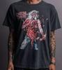 Unisex Shirt Cotton Oversize Large Size Clásica Cannibal Corpse Eaten Back To Life De Los 9