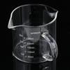 Espresso Measuring Glass Jug Cup Carafe Double Spouts Multifunctional Mini