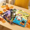 Cute Ghost Pumpkin Drawing Pads 8PCS Halloween Cartoon Coloring Book, And Illustrations, Thick Preschool Activity Book Paper Kids Set, for Party