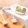 Foldable Structure Wearable Neck Fan Turbine Air Outlets Turbine Cooling Fan  Summer Outdoor