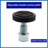 Car Lift Rubber Tray Car Lift Rubber Heightening Leg Pads Multi-Purpose Heightening Round Pallet For SUVs Sedans RVs And Trucks
