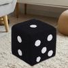 Dice Stool Chair Entrance Foot Stool For Door 7.87x7.87x7.87Inch Small Soft Chair Removable And Washable Cube Entrance Decor