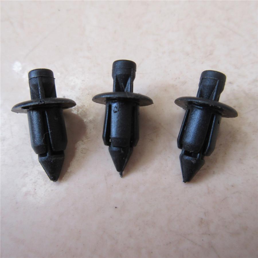 100 ШТ. Смешанный Набор Заклепок-Винтов для Бампера, Листовой Пластины, Крыла, Багажника для Всех Автомобилей, Пластиковые Клипсы-Крепежи