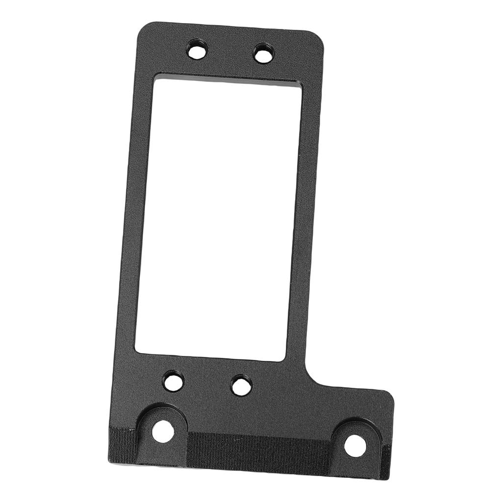 RC Car Rear Servo Seating Replacement for VP Capra F9 Portal Axle 1 10 Aluminum Alloy RC Car Servo Mount Bracket Black