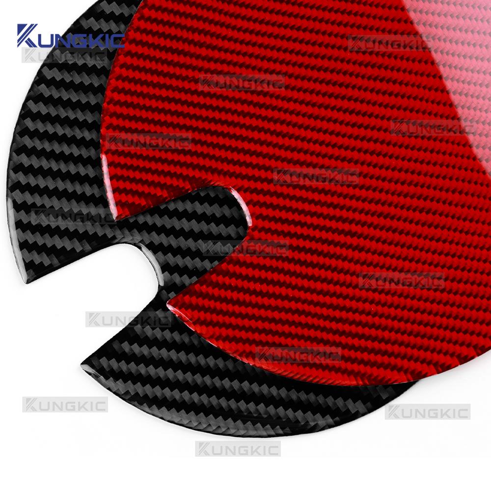 Для Vauxhall Opel Astra H MK5 2004 2005 2006 2007 2008 2009 2010 Наклейка из настоящего мягкого углеродного волокна LHD RHD Отделка крышки топливного бака автомобиля