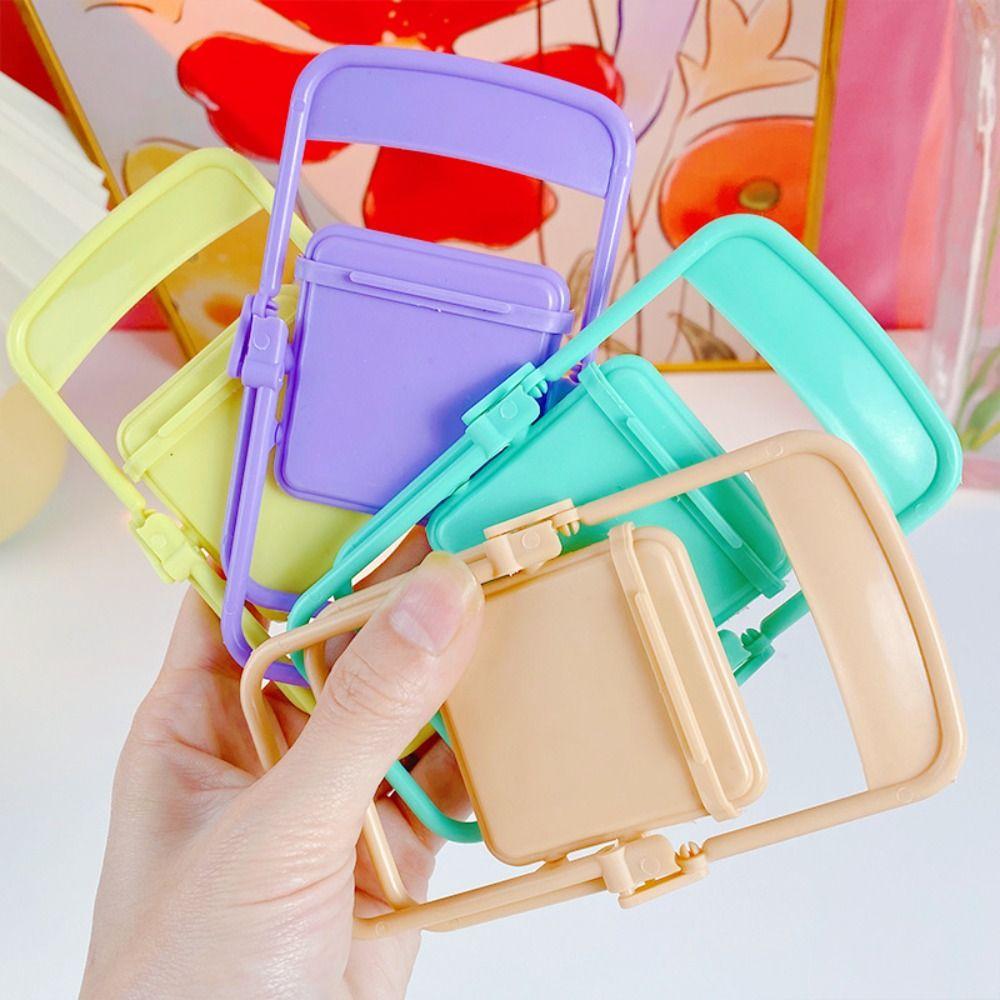 Plastic Mini Chair Phone Stand ABS Mini Phone Holder Sweet Mobile Phone Holder Men
