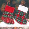 Santa Claus Christmas Stocking Sack Multi-purpose Christmas Gift Bag  Fireplace