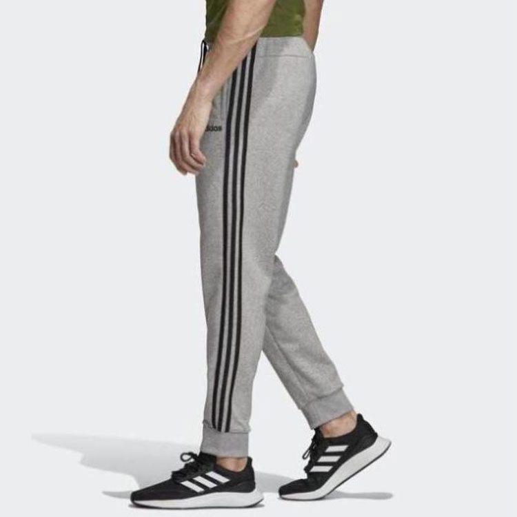 adidas Мужские вязаные спортивные штаны Серые Умеренно зауженные Штаны FI0823