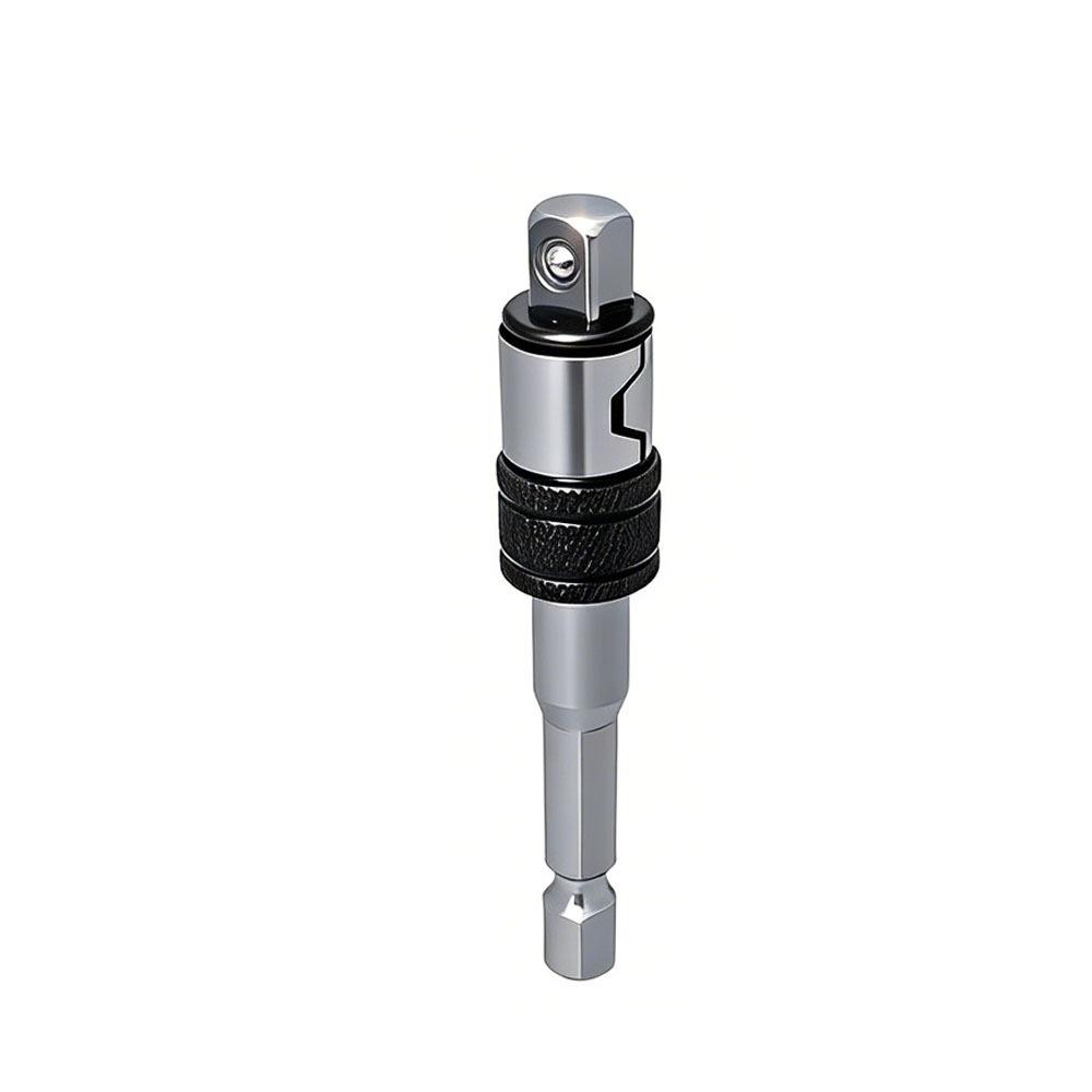 Compact Dual-Function Self-Locking Screwdriver Bit Extension Rod