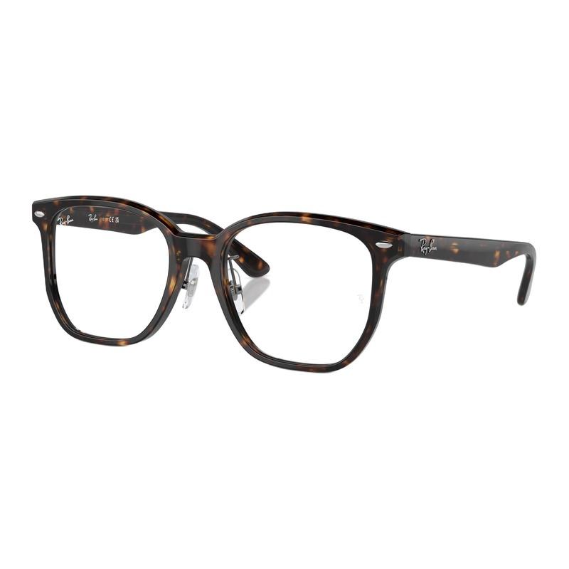 RAYBAN 5425D Square Unisex Couple Style Tortoise Shell Prescription Optical Glasses Frames Acetate 0RX5425D-2012
