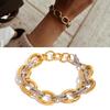 Stackable 18K Gold Plated Chain Bracelet Elegant Designs Decoration for Special Occasions And Daily Casual Wear