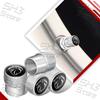 4Pcs Metal Car Wheel Tire Air Valve Caps Tyre Rim Stem Dustproof Covers For Peugeot RCZ 108 206 207 208 301 306 307 308 406 3008