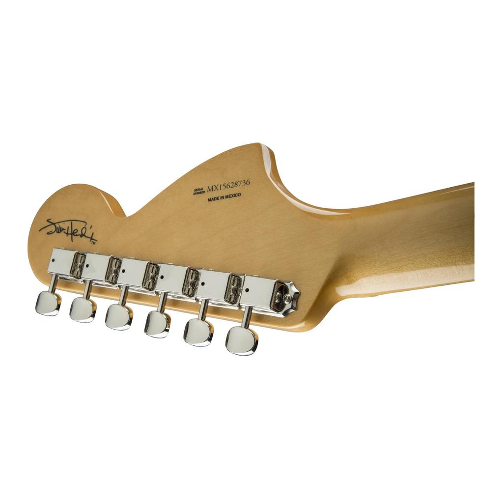 Электрогитара Fender Jimi Hendrix Maple Olympic White Stratocaster®, накладка на гриф,