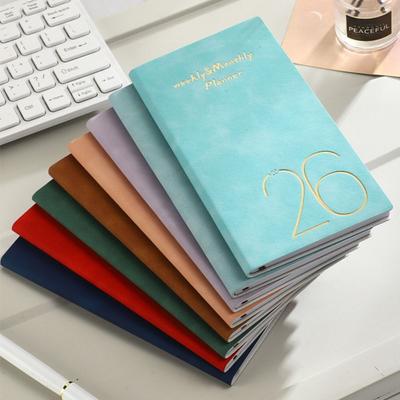 A6 2026 Книга-планер Список дел Ежедневный Еженедельный Планировщик Портативный Английский Блокнот Студенты