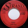 7inch Record LARRY HALL - Sandy 25007 Strand 1959 US Rock Used