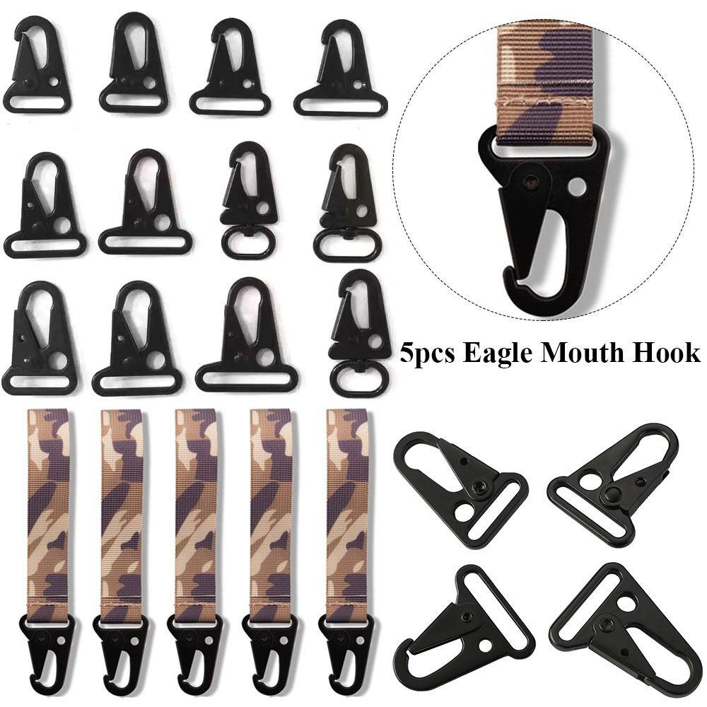 10Sizes Outdoor Hanging Carabiner Outdoor Belt Carabiner Strap Buckle Eagle Mouth Buckle Eagle Hook