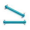 Aluminium Alloy Front and Rear Dog Bone Drive Shaft Replacement for Tamiya TT02B 1/10 Remote