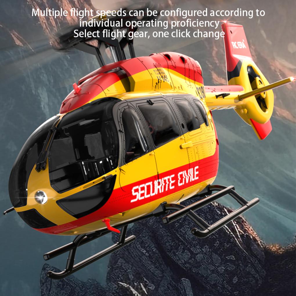 RC вертолет ERA C190 H145, 2.4G, 6 каналов, 6-осевой гироскоп, оптический поток, удержание высоты, без автоматов перекоса, RTF