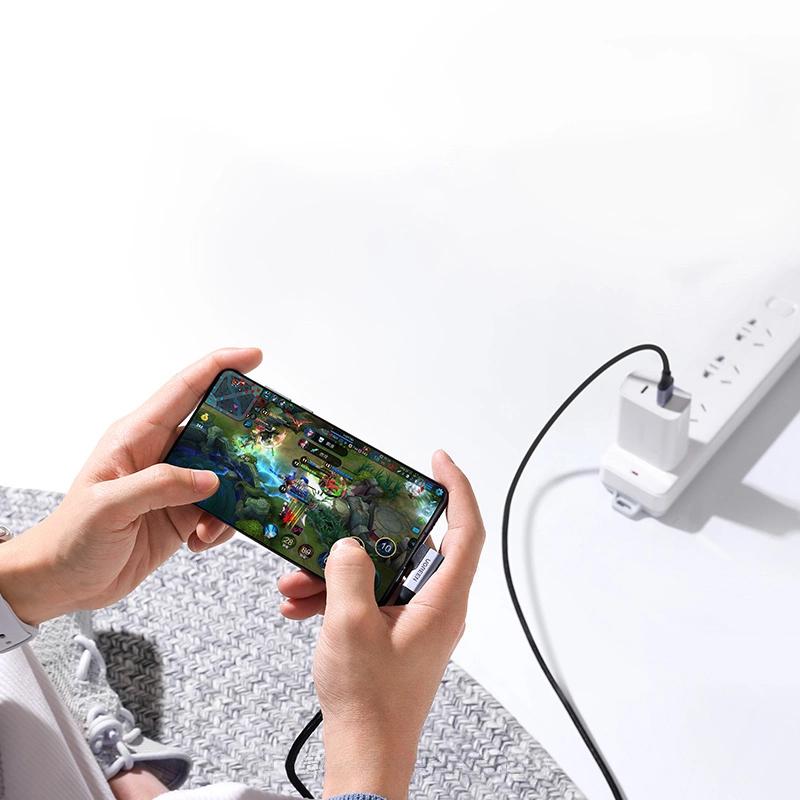 Ugreen Us385 Usb-A / Usb-C 90º 5Gb/S 3A 1M Angled Cable - Black