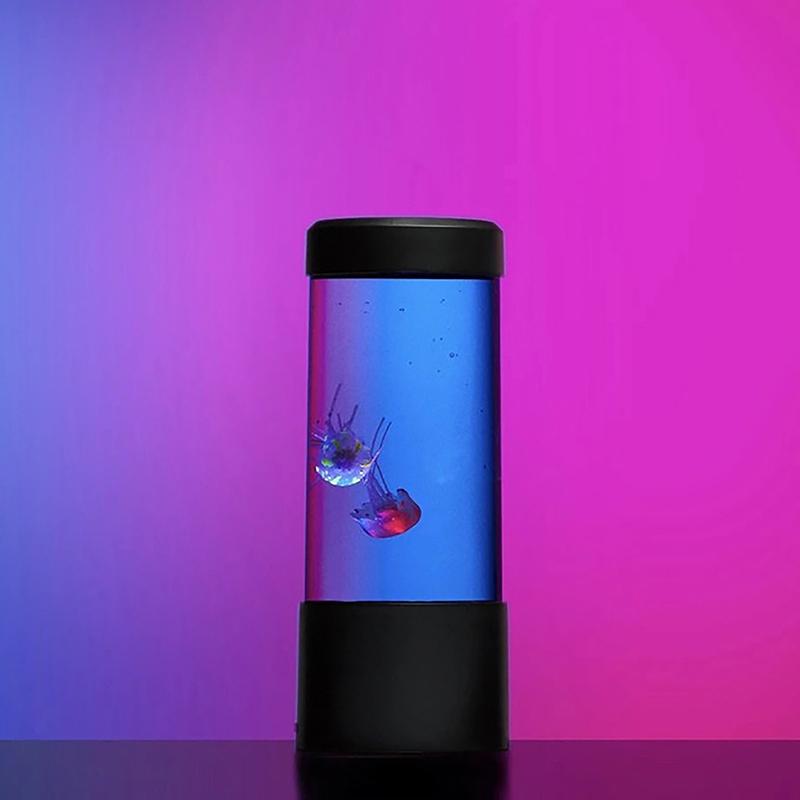 1Pc Color Changing Jellyfish Lamp Usb/Battery Powered Table Night Light Children'S Gift Home Bedroom Decor Kids Birthday Gifts