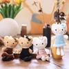 1 шт. Аниме Девочка Kt Кот Сердце Милый Брелок Kawaii Hello Kitty 15 см Длинные Ноги Плюшевый Подвеска DIY Украшение Подарки для Девочек