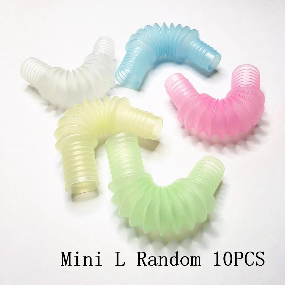 Красочная Поп-телескопическая трубка Растягивающаяся гофрированная трубка Детская Взрослая Вечеринка Фестиваль Игрушка для снятия стресса