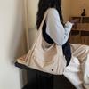 Женская сумка Большая вместительная сумка-тоут Однотонная Сумка на плечо